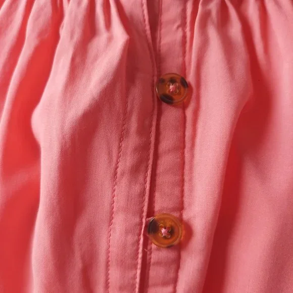 NWT Kate Spade New York Lychee Off the Shoulder Romper Swim Cover Up Sz S - Picture 9 of 16